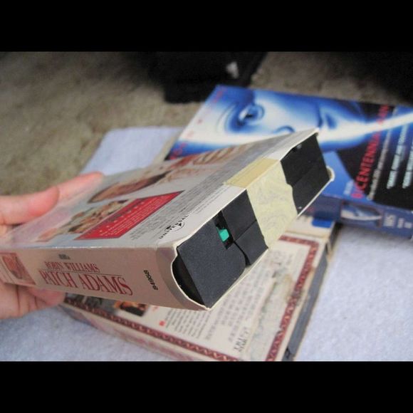 Patch Adams Bicentennial Man Jumanji Mrs. Doubtfire VHS Cassette Tape Bundle $4 - Picture 8 of 11